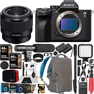 Sony E400SNILCE7SM3BX3 a7S III Full Frame Lens Bundle — main product image