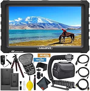 Lilliput A7S-B-2 7" Full HD 4K HDMI Field Monitor Kit