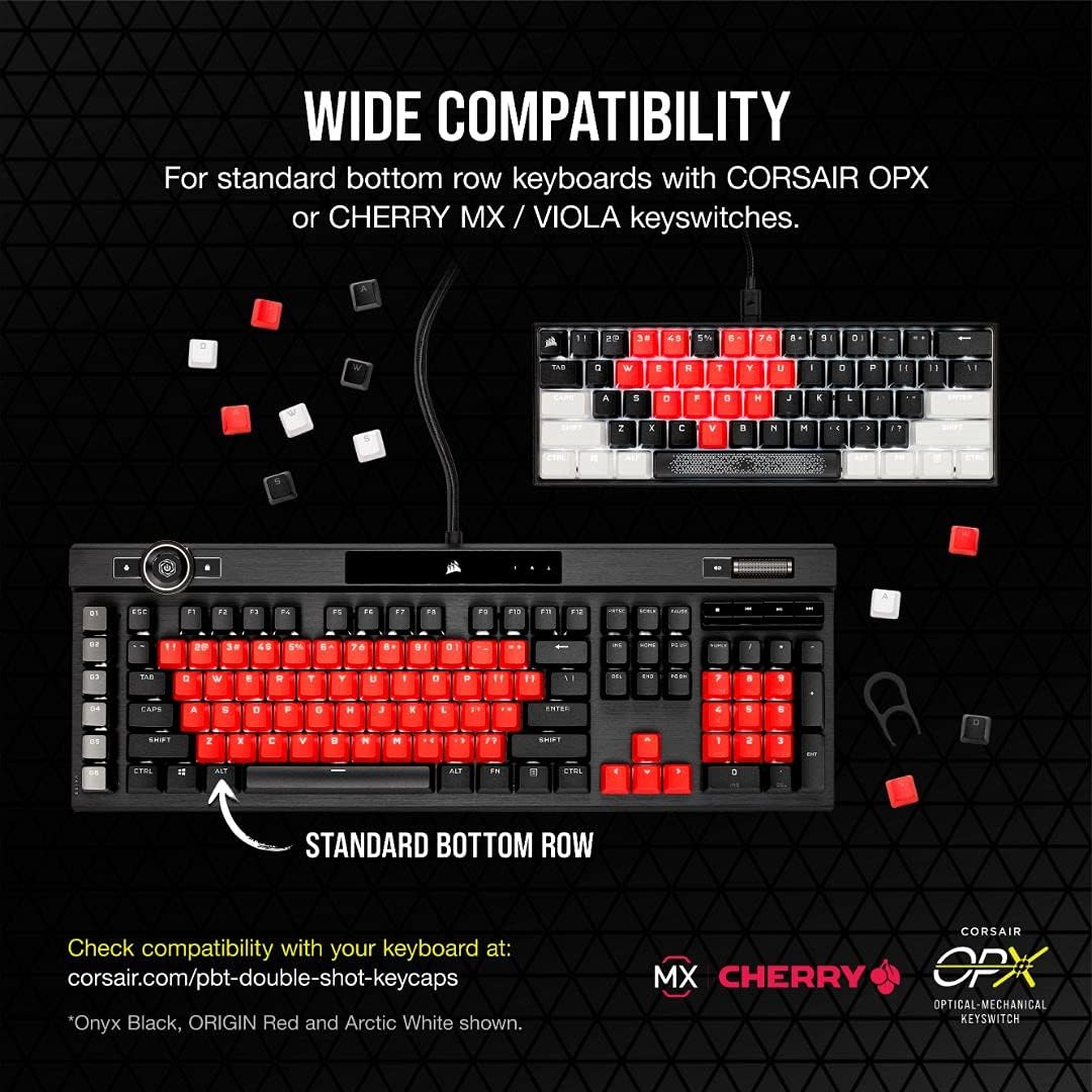 Corsair CH-9911060-NA PBT Double-Shot PRO Keycap Set