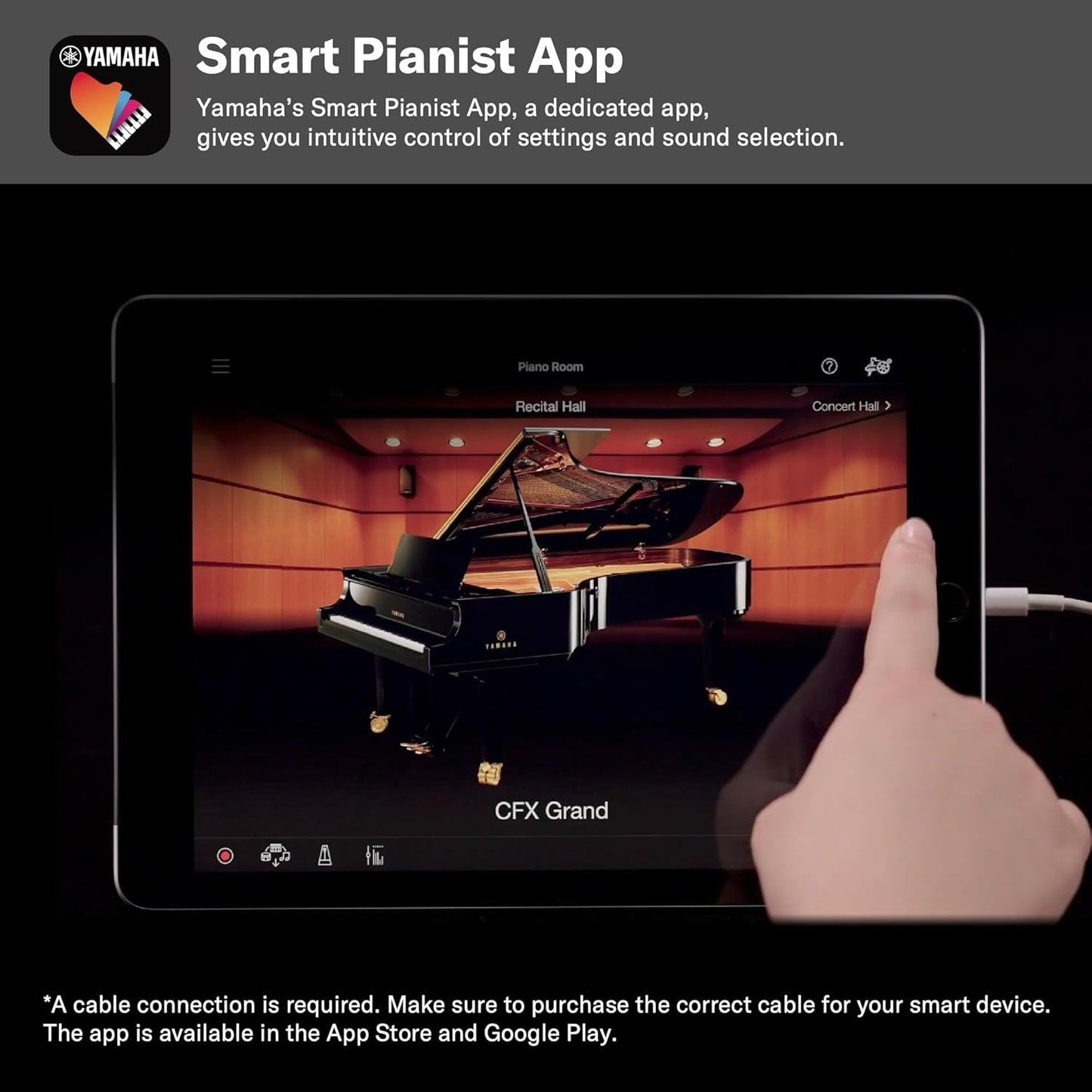 Yamaha YDP145R Arius Digital Piano, Rosewood, Weighted Keys