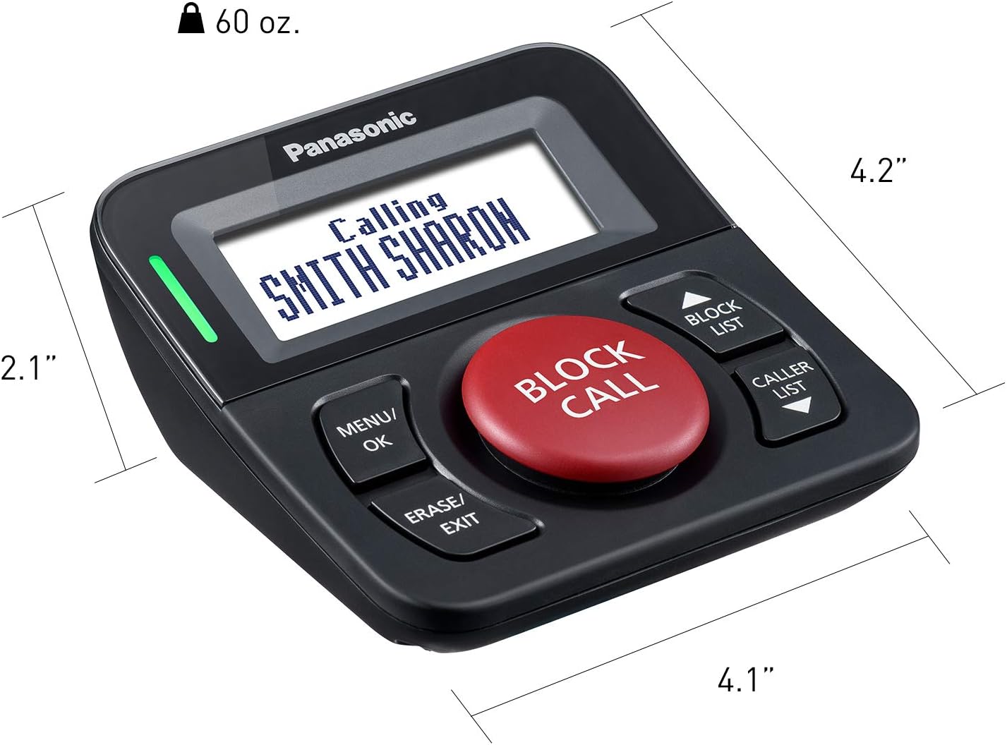 Panasonic KX-TGA710B Call Blocker for Landline Phones