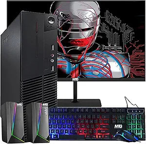 Lenovo M71e ThinkCentre i5 Desktop PC & 24" Monitor