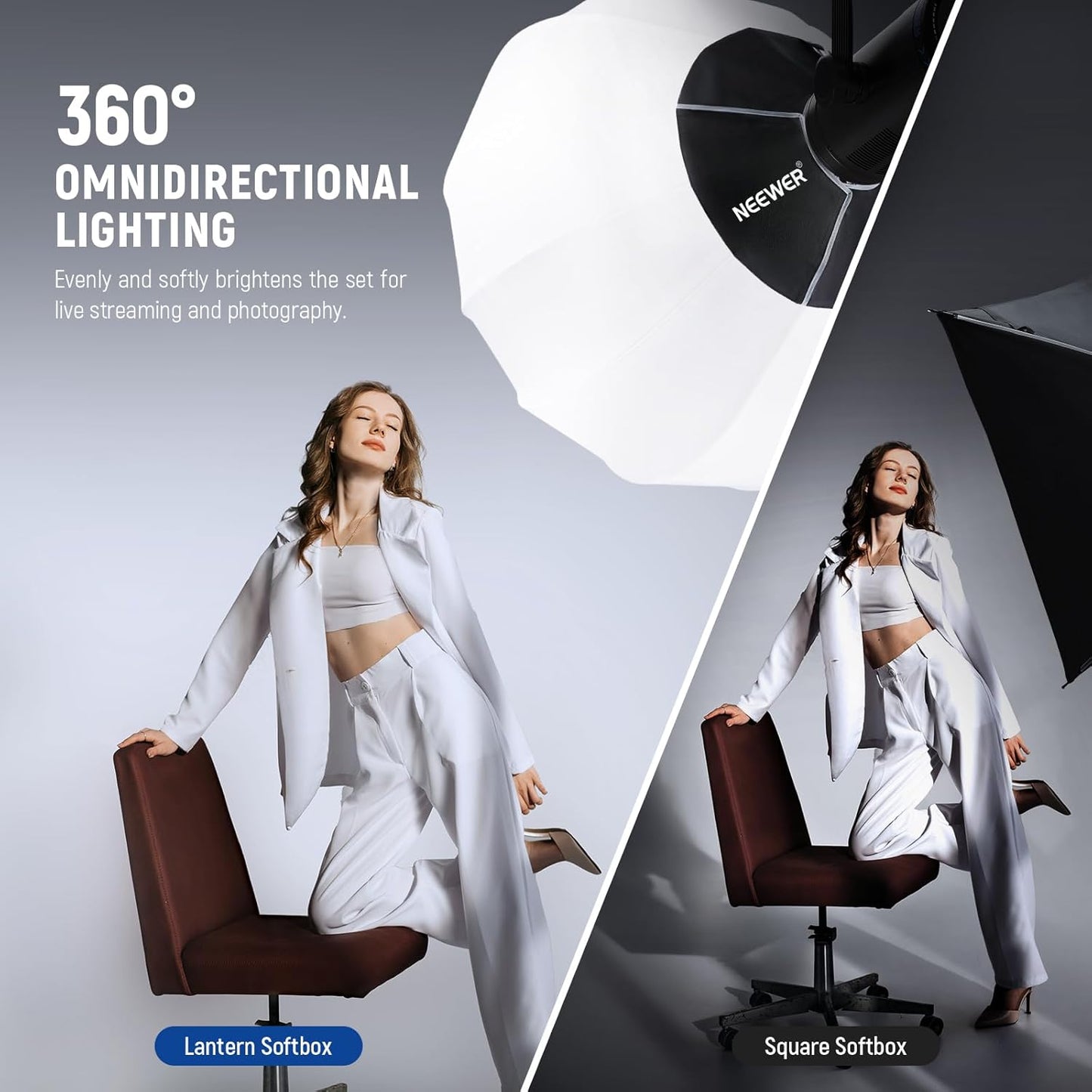 Neewer NS35L 33.5" Lantern Softbox Bowens Mount