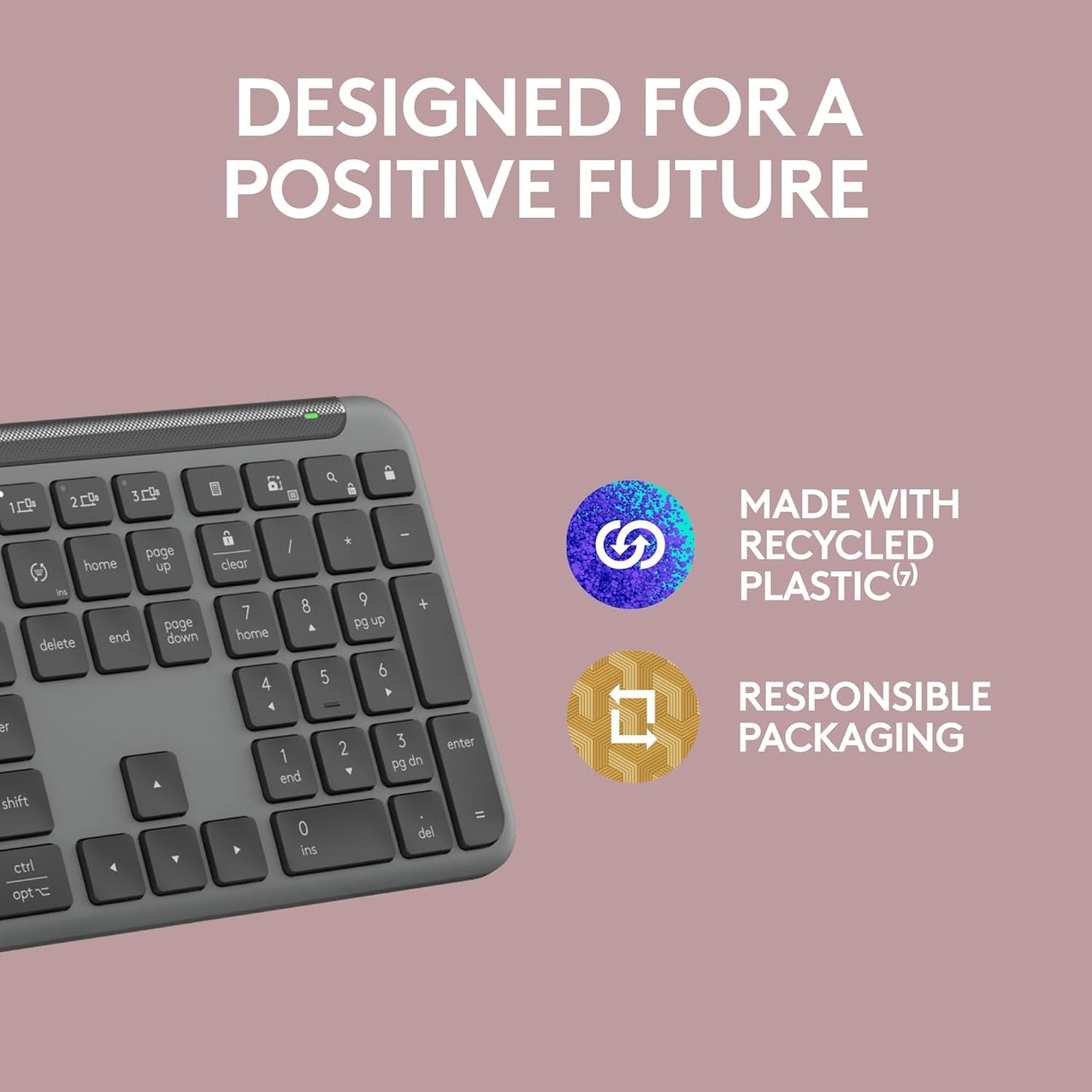 Logitech 920-012424 Signature Slim K950 Graphite Keyboard