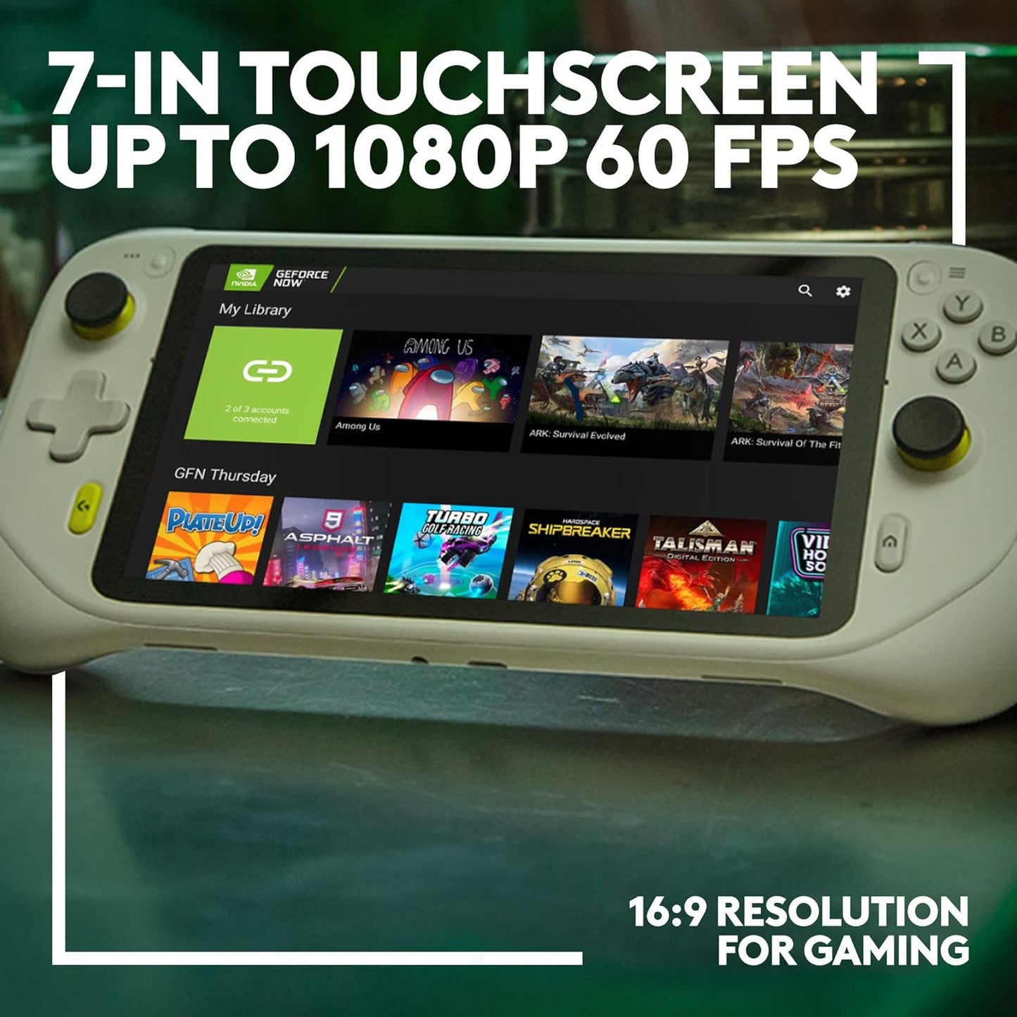 Logitech 940-000198 G Cloud Gaming Handheld Renewed