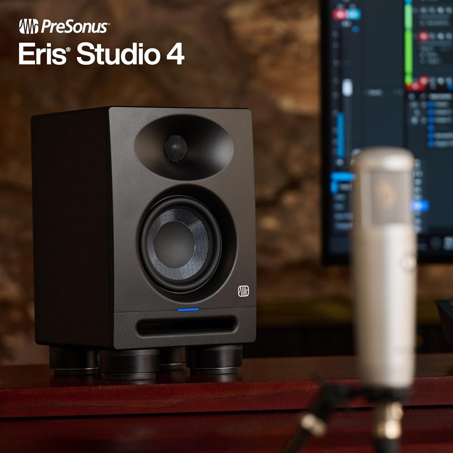 PreSonus Eris Studio 4 Active Studio Monitor: Single
