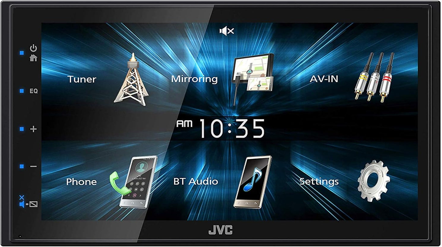 JVC KWM150BT Digital Media Receiver Backup Camera Bundle
