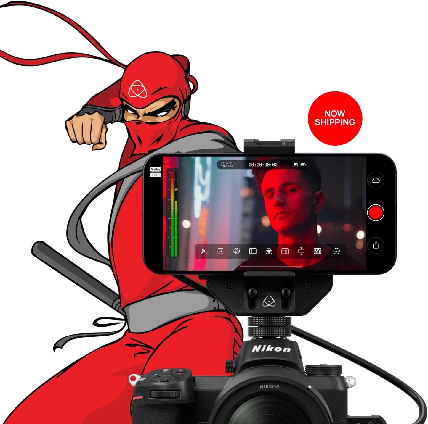 Atomos ATOMNJPB01 Ninja Phone Video Co-Processor for iPhone