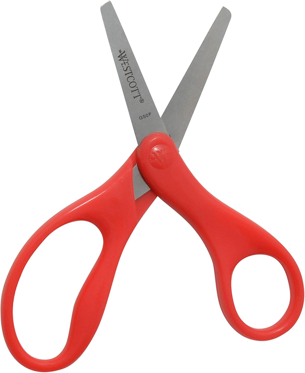 Westcott 17789 5-Inch Blunt Kids Scissors 6-Pack