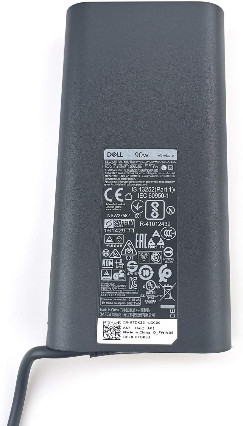 Dell LA90PM170 90W USB-C Laptop Charger