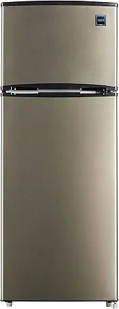 RCA RFR725 7.5 cu ft 2-Door Apartment Refrigerator — main product image