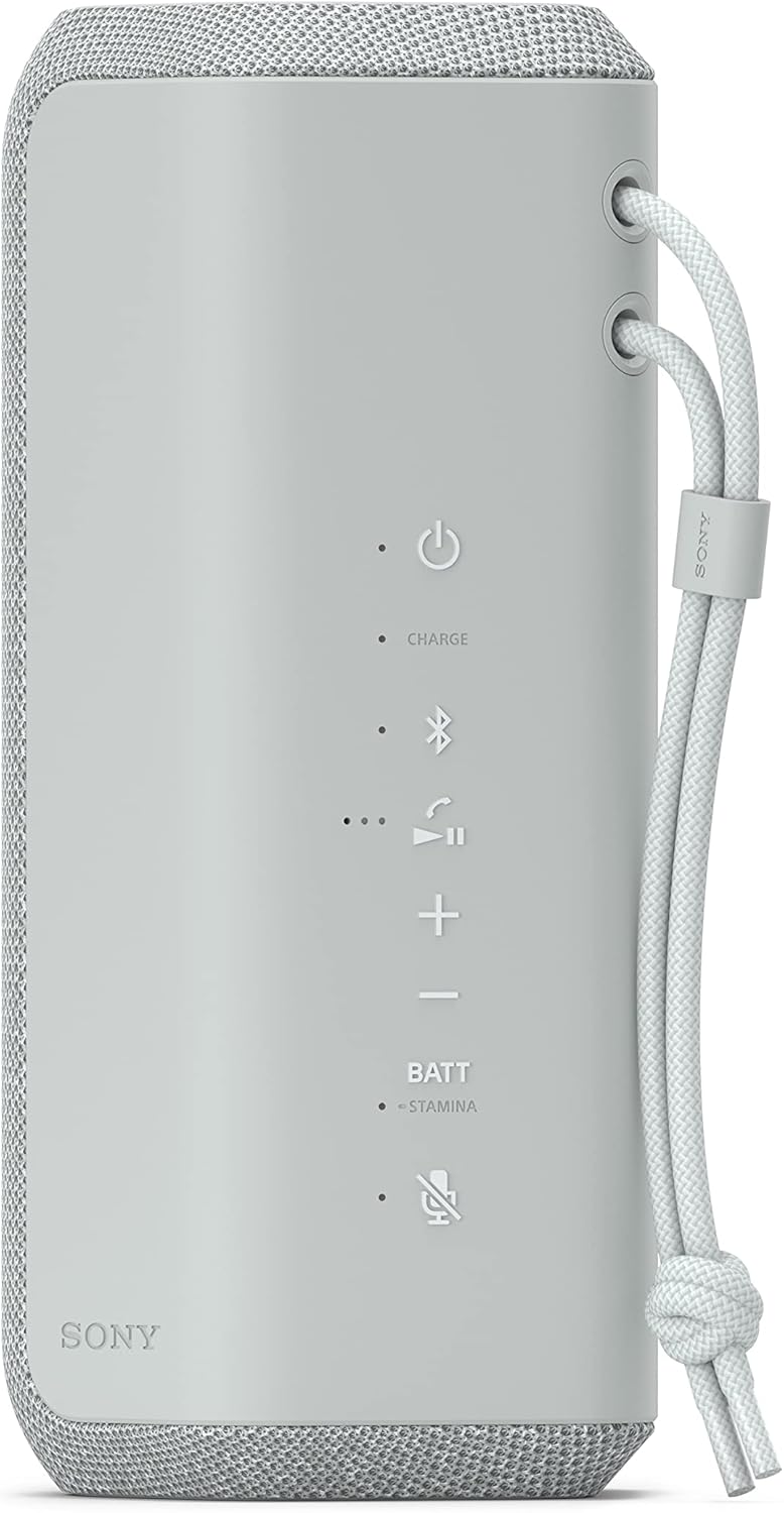 Sony SRS-XE200 Portable Bluetooth Speaker IP67 Waterproof Light Gray
