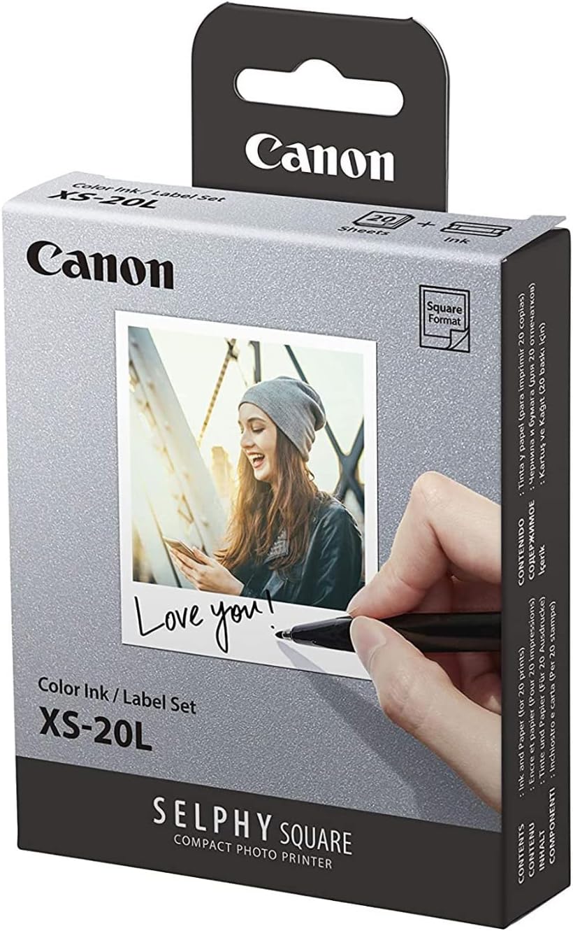 Canon XS-20L SELPHY Square Printer Color Ink Set