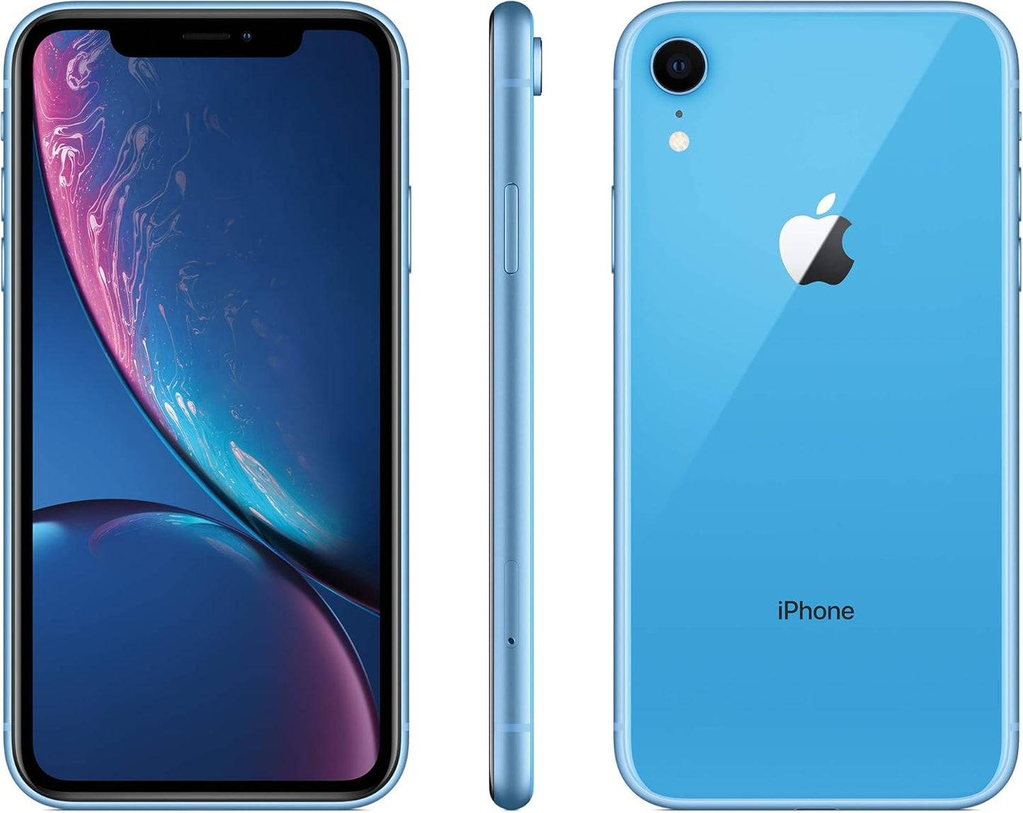 Apple iPhone XR - 256GB Blue - GSM Unlocked (Renewed)