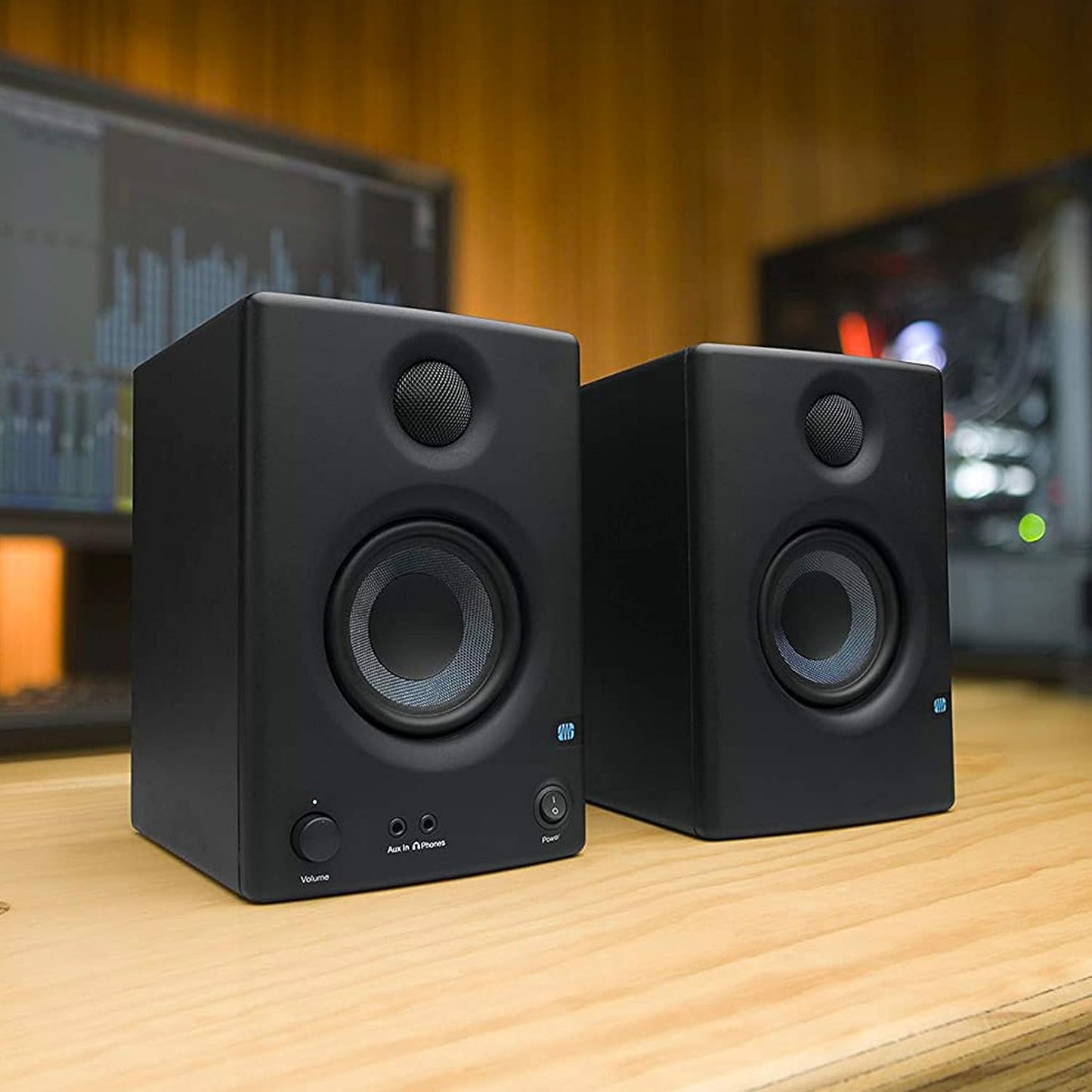 PreSonus E3.5 + GPH 3.5" Powered Studio Monitor Pair