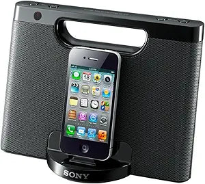Sony RDPM7IPBN.CED iPod iPhone Speaker Dock — main product image