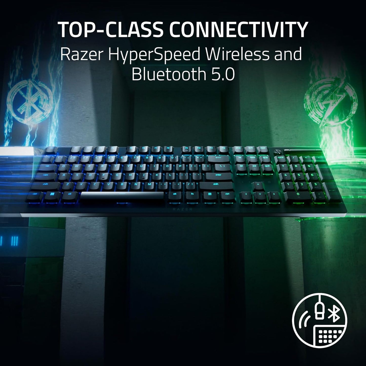 Razer RZ03-04360200-R3U1 DeathStalker V2 Pro Wireless Gaming Keyboard