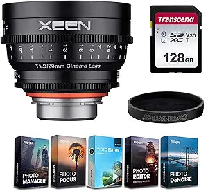 Rokinon XEEN XN20-C 20mm Cine Lens Bundle - Canon EF