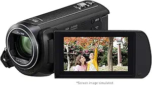 Panasonic HC-V380K: Full HD Camcorder with WiFi & 50x Zoom