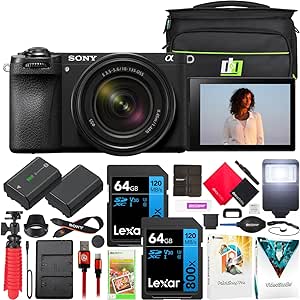 Sony E12SNILCE6700M a6700 Mirrorless Camera 18-135mm Lens Kit