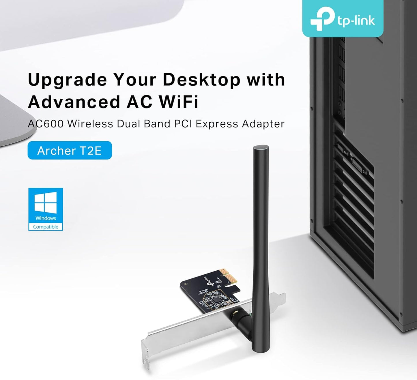 TP-Link Archer T2E AC600 WiFi PCIe Adapter