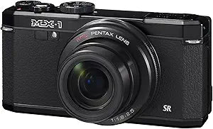 Pentax MX-1 Black 12MP Digital Camera