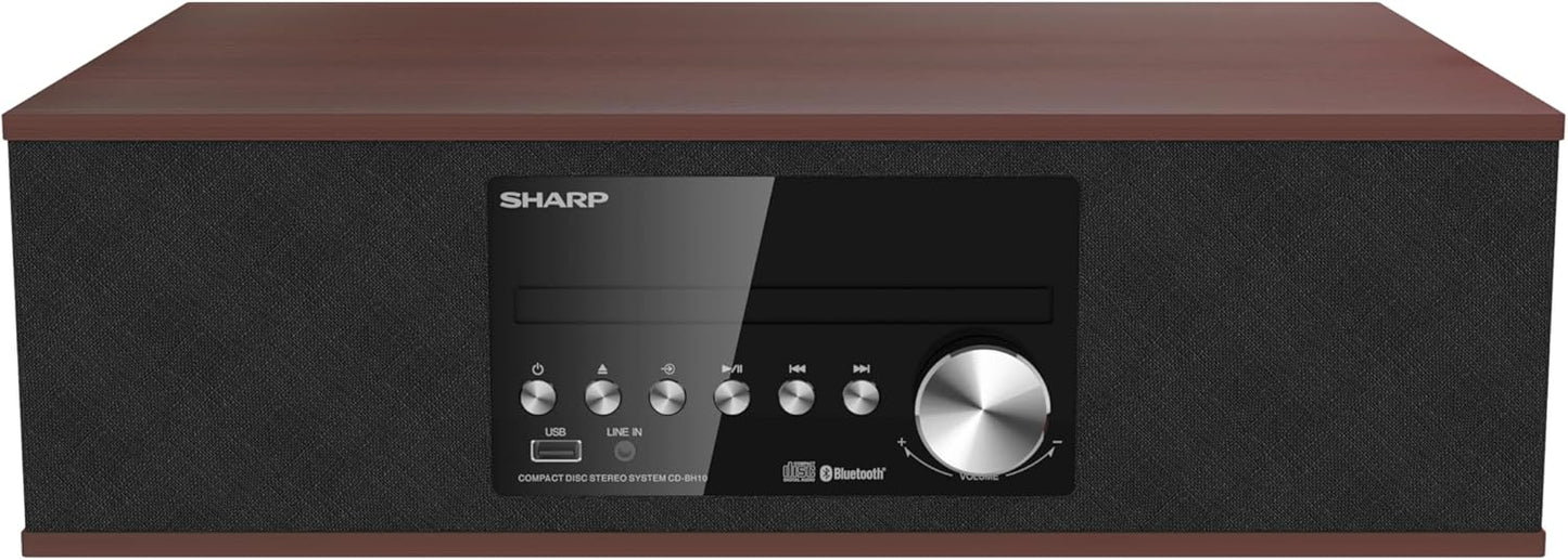 Sharp CD-BH10 Retro Bluetooth Micro Component System