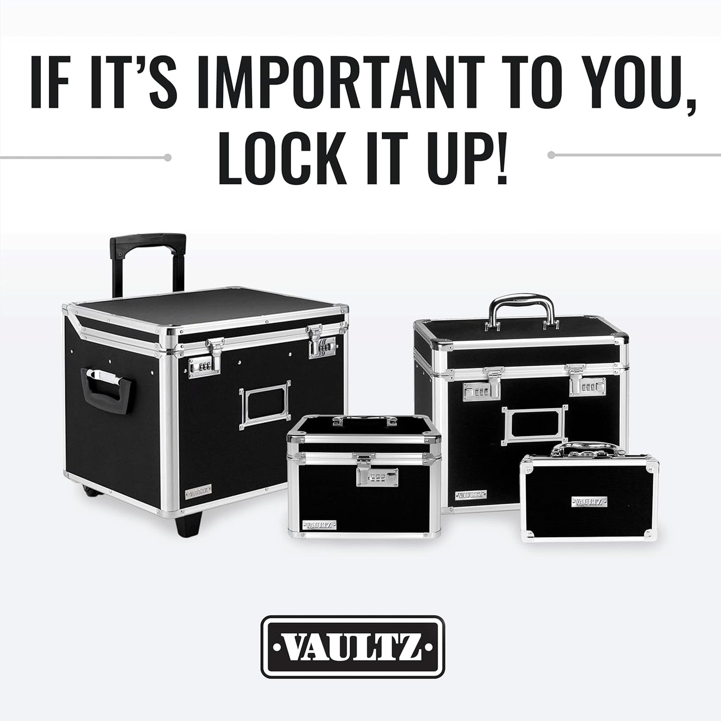 Vaultz VZ00102 Black Combination Lock Box