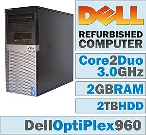 Dell OptiPlex 960 MT Core 2 Duo Desktop — main product image