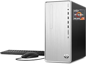 HP Pavilion Ryzen 7 Desktop PC - 16GB, 512GB SSD, Windows 11 Pro — main product image