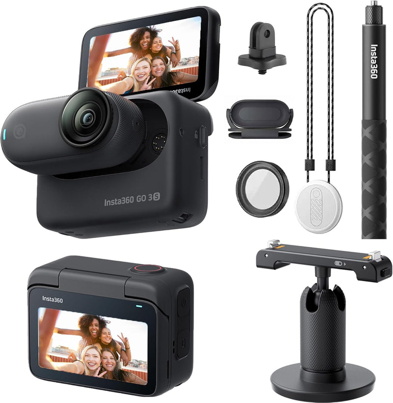 Insta360 GO 3S 128GB 4K Action Camera Bundle — main product image