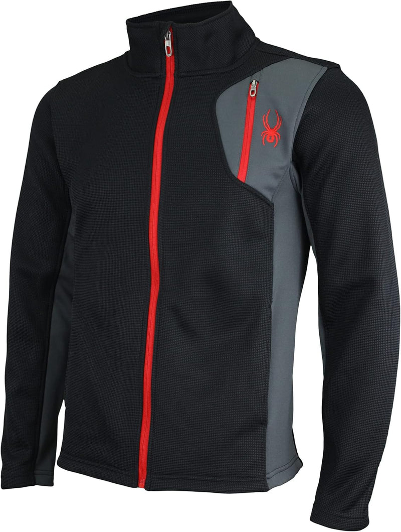 Spyder Raider Men's Full Zip Sweater Black Multi Medium — main product image