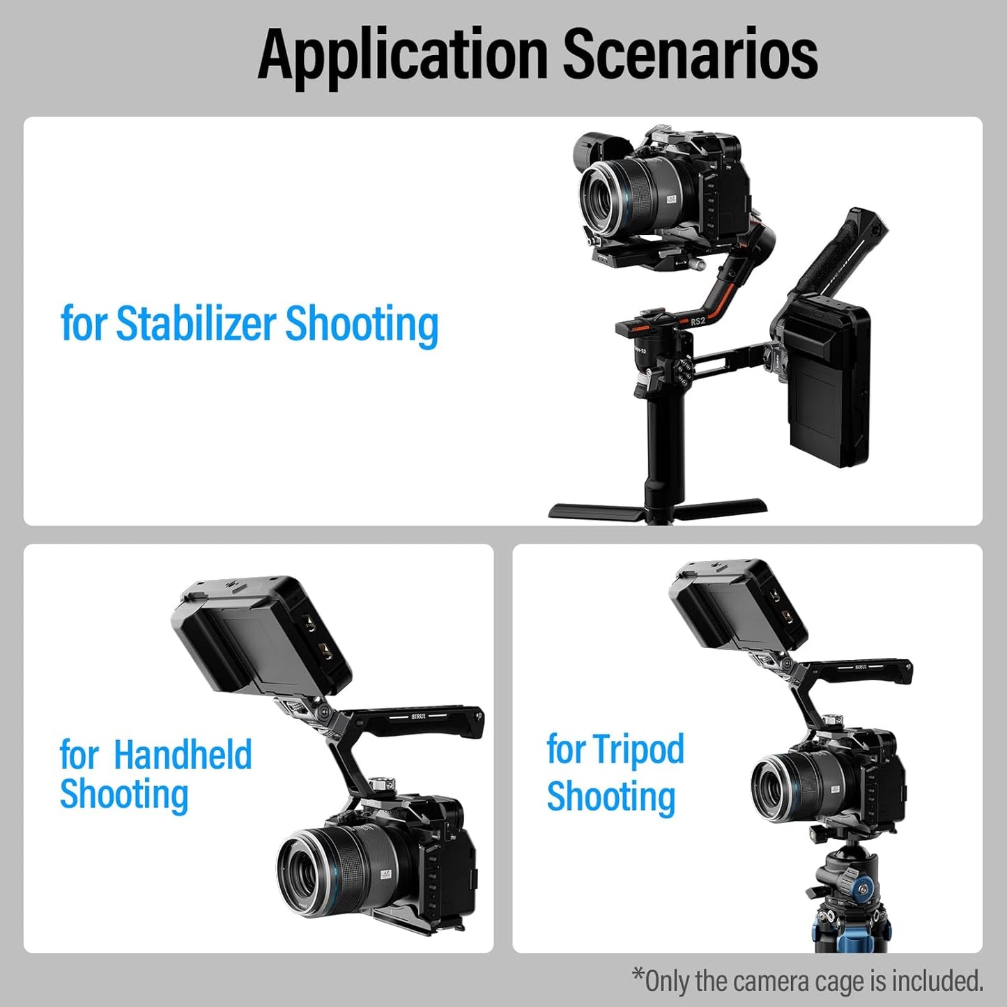 Sirui AM-A7-CT Camera Cage for Sony Alpha 7R V / Alpha 7 IV