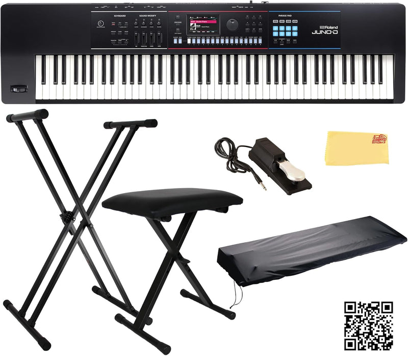 Roland JUNO-D8 88-Key Synthesizer Keyboard Bundle — main product image