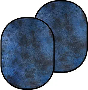 Neewer 10092819 Blue Pop-Out Muslin Backdrop 78.7x59 inch — main product image