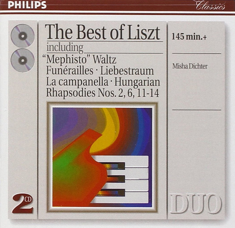 Philips 1990845 Best of Liszt Misha Dichter — main product image