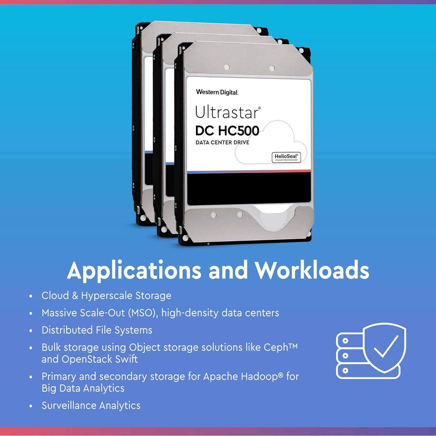 Western Digital 0F27452 10TB Ultrastar Enterprise HDD