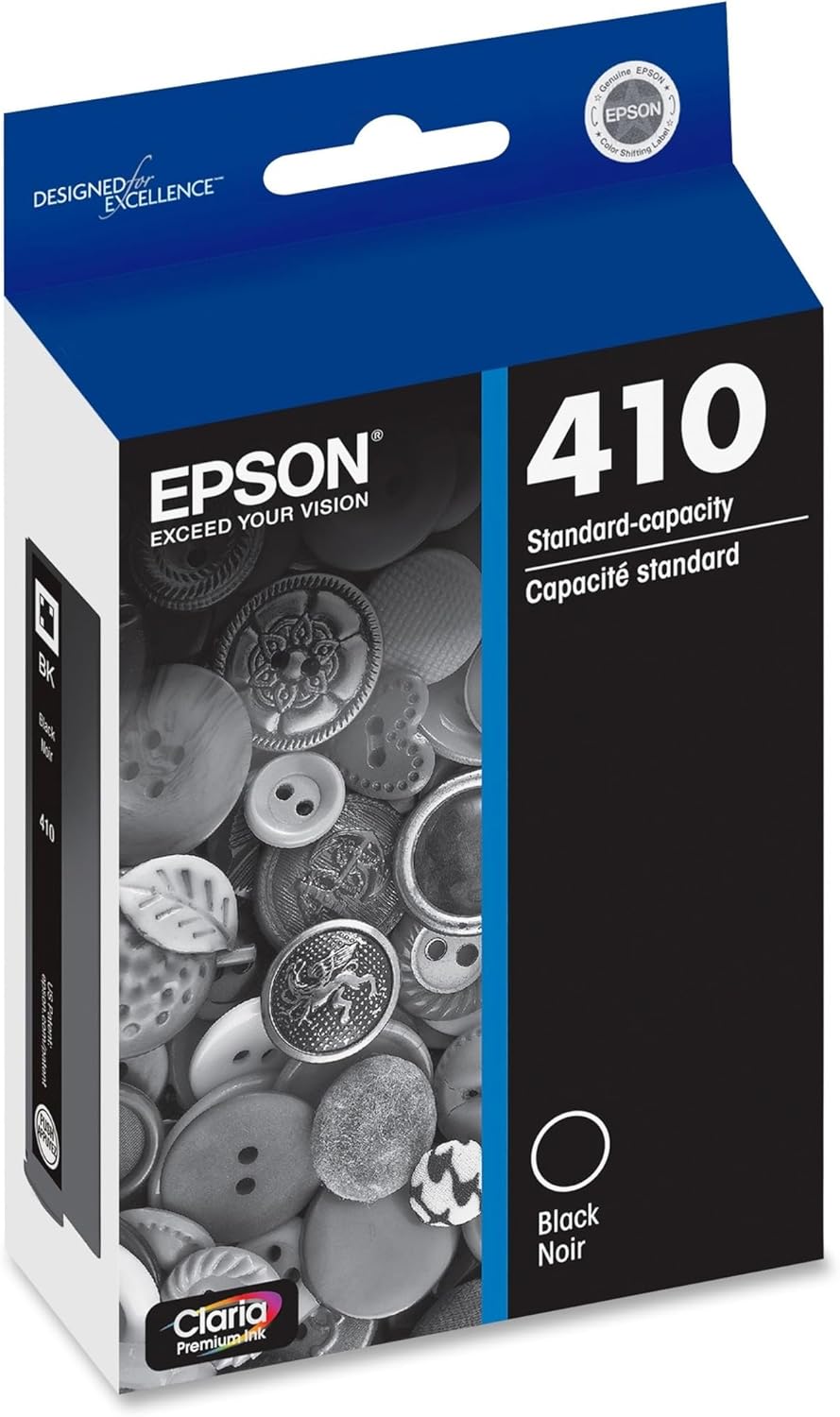 Epson T410020-S 410 Claria Premium Black Ink