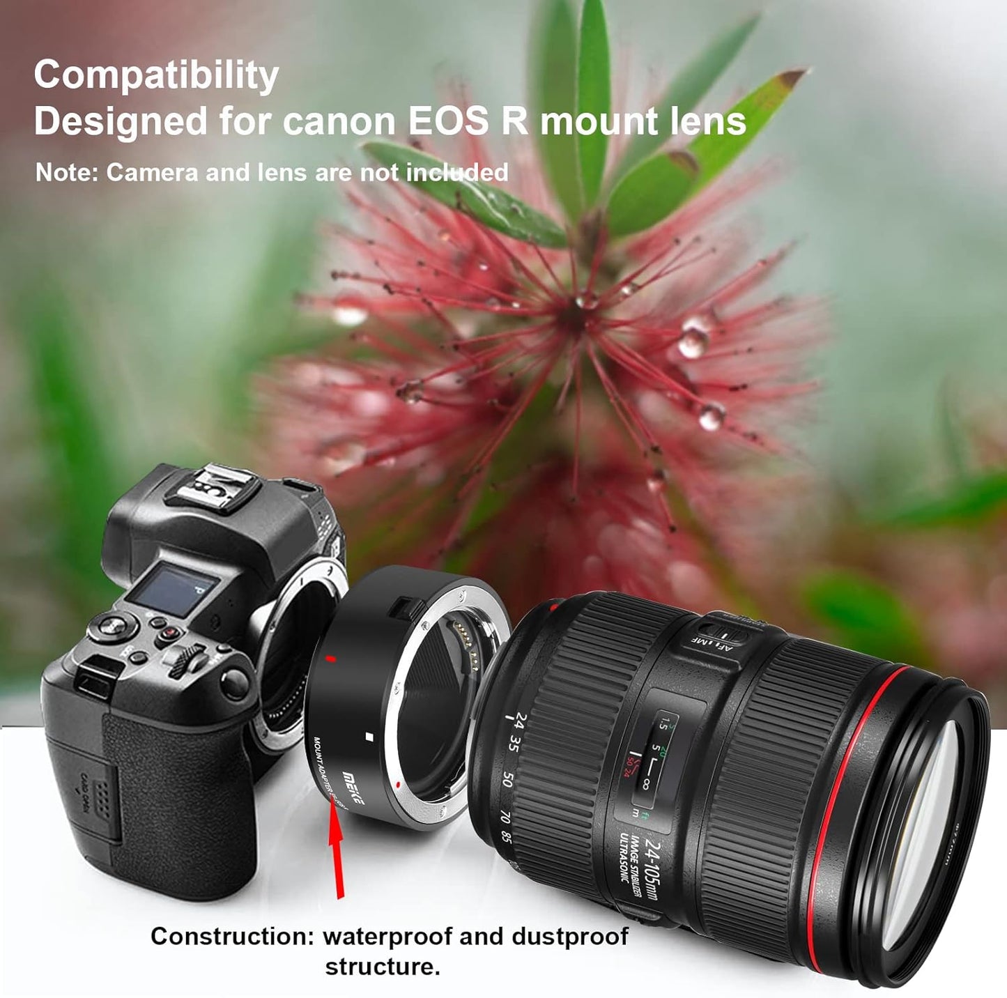 Meike EF-EOS R Lens Adapter: Auto-Focus for Canon EOS R