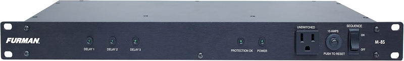 Furman M-8S Power Conditioner Black Audio Filtering — main product image
