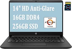 HP Laptops 14" HD Athlon Silver 3050U Notebook