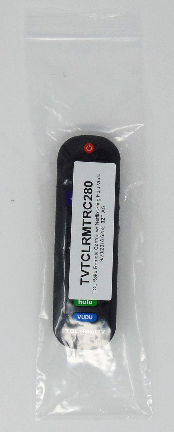 TCL RC280 Roku Remote Control Replacement