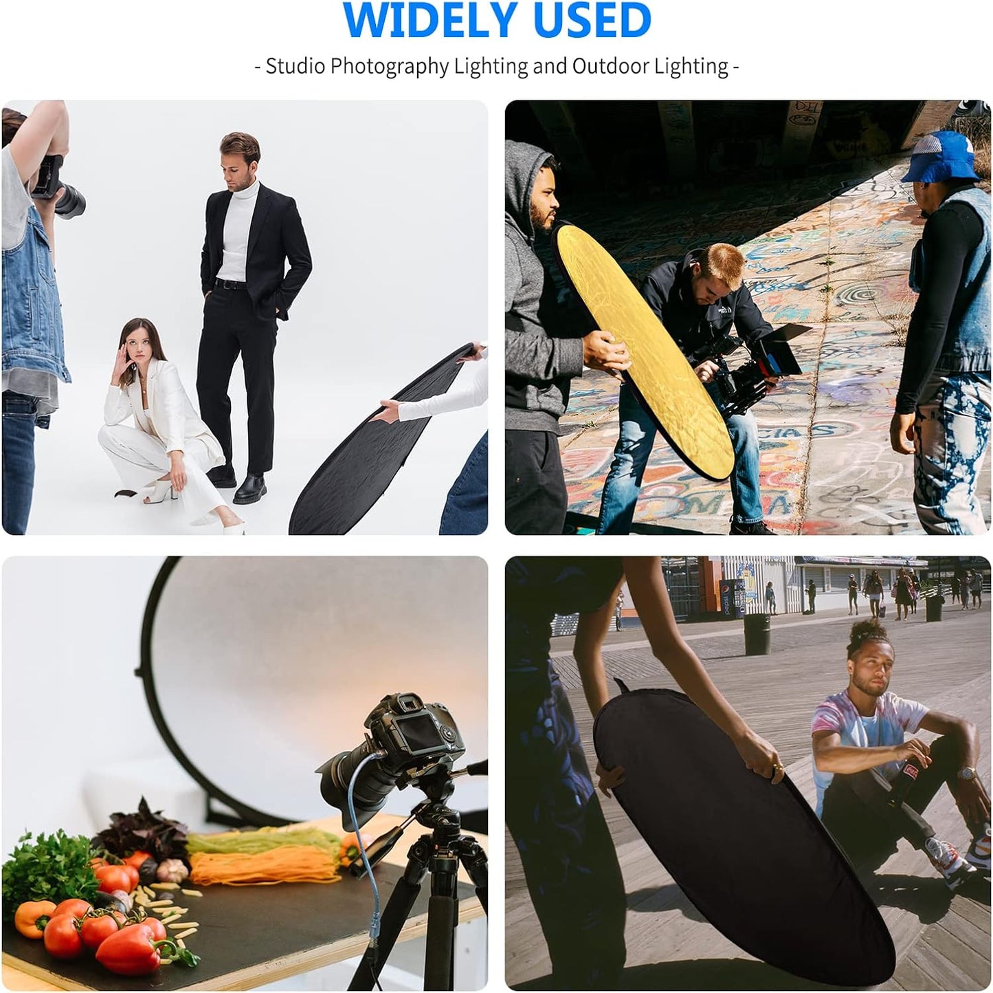 Neewer 88008128 5-in-1 Photography Reflector