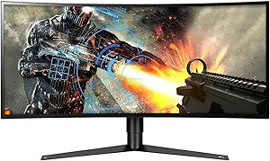 LG 34GK950G-B 34" UltraGear WQHD Curved Gaming Monitor Renewed