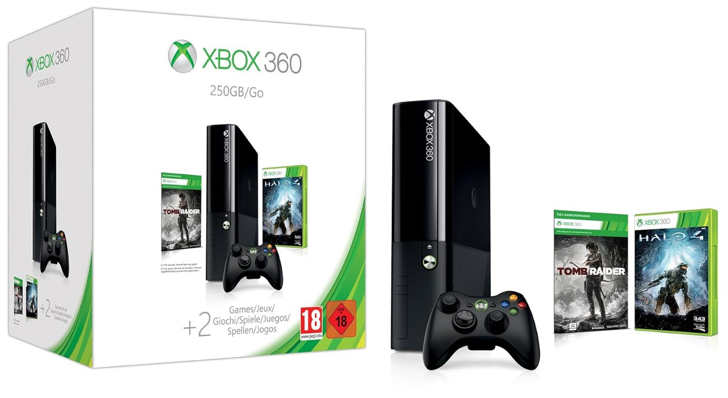 Microsoft N2V-00009 Xbox 360 250GB Console Halo 4 Bundle