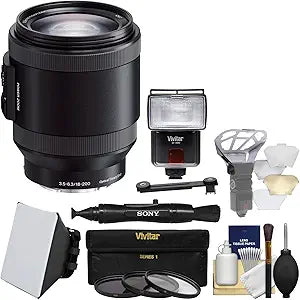 Sony K-91808-07 E-Mount 18-200mm Lens Kit