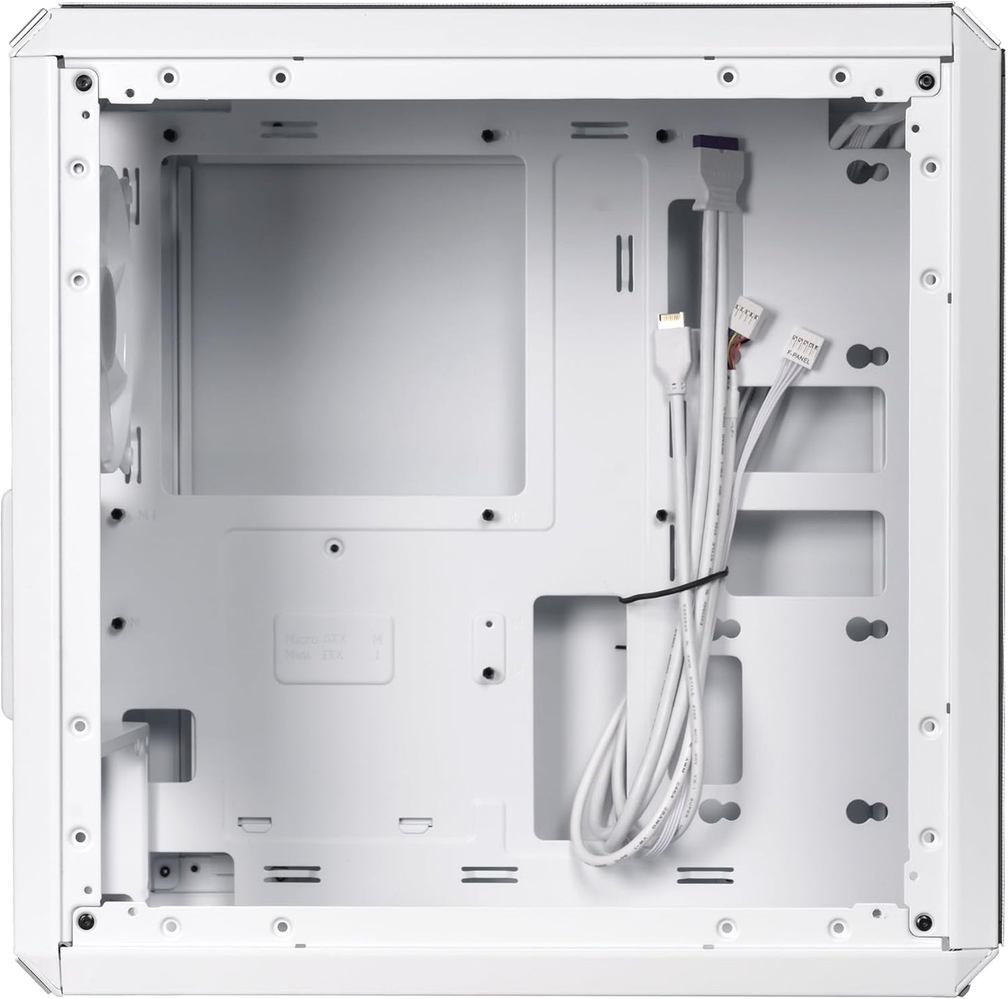 Cooler Master Q300LV2-WGNN-S00 White Micro-ATX Tower Case