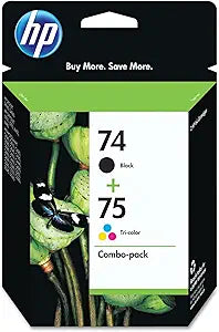 HP CC659FN#140 74/75 Black & Tri-Color Ink Cartridges