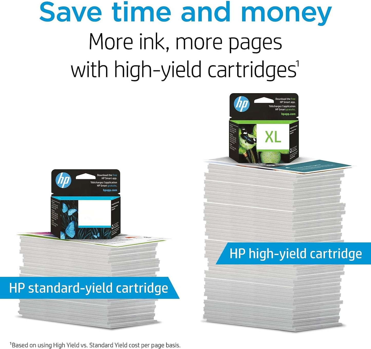 HP 62/62XL Ink Cartridges Combo Pack Original