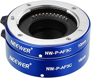 Neewer B01J5OR0TK Auto Focus Macro Extension Tube Set